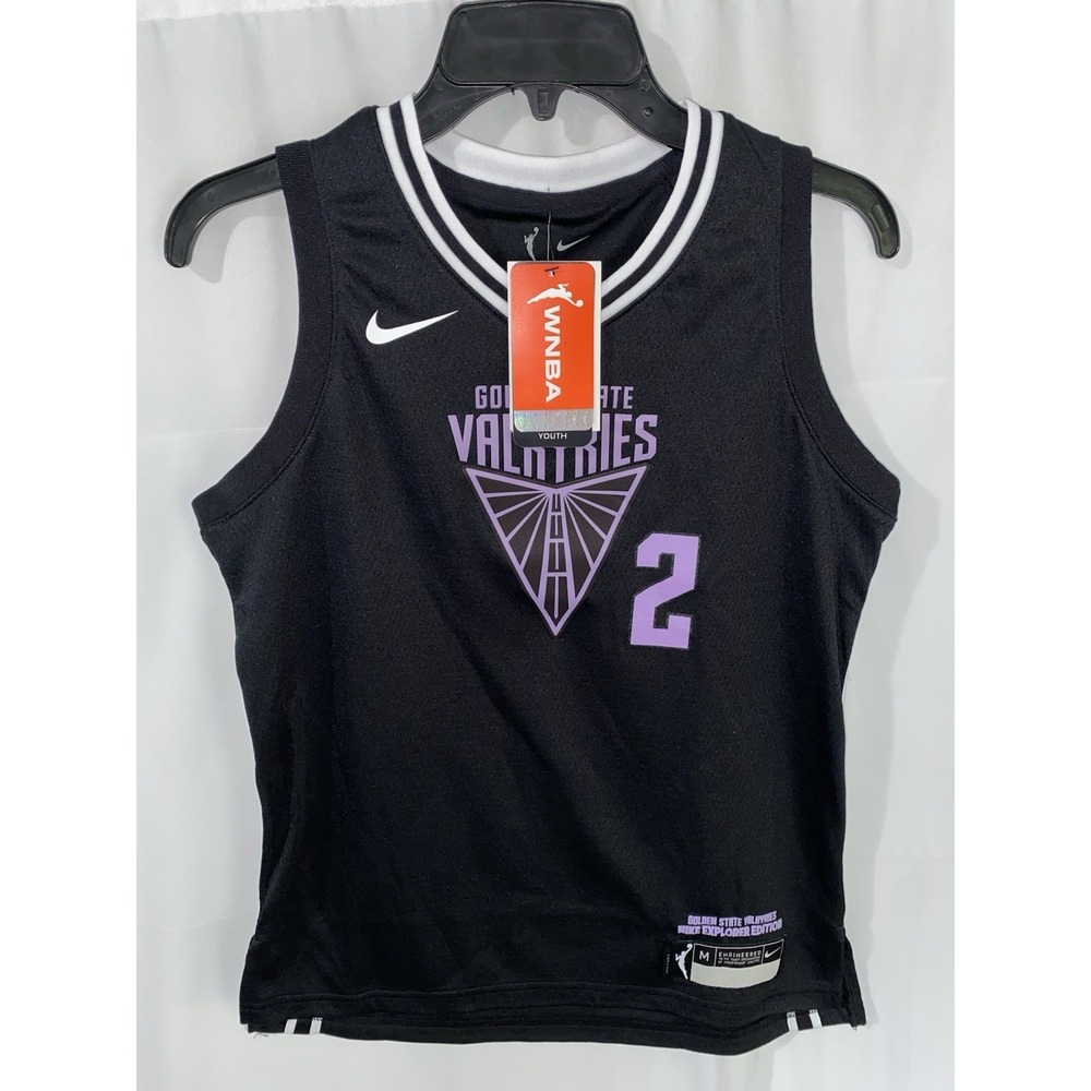 NWT Nike WNBA Golden State Valkyries Kaitlyn Chen Explorer Jersey Youth Medium